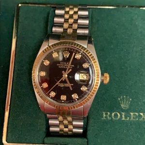 Rolex Black Diamond Datejust